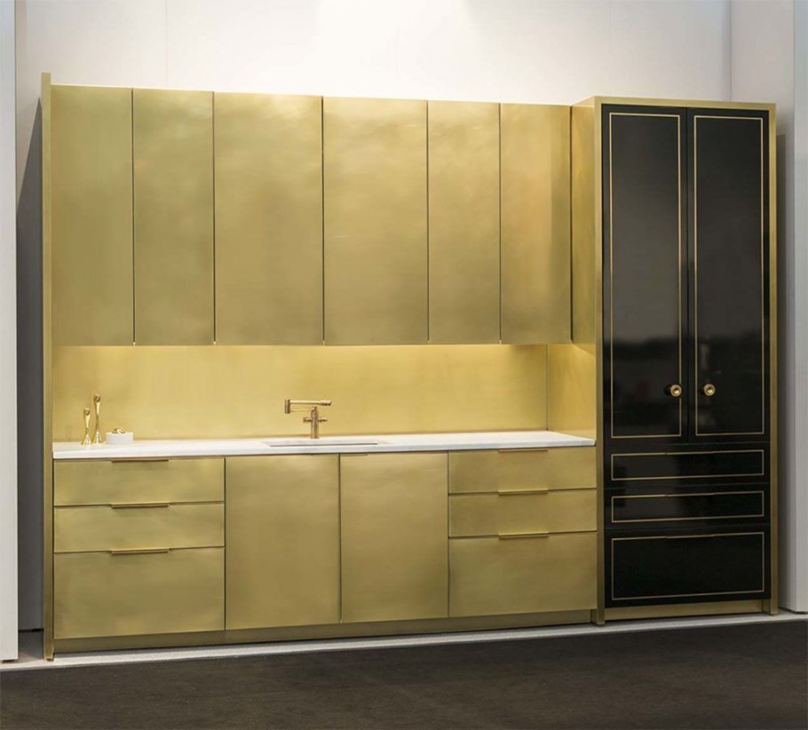 Brass-Workshop стеновые панели из латуни