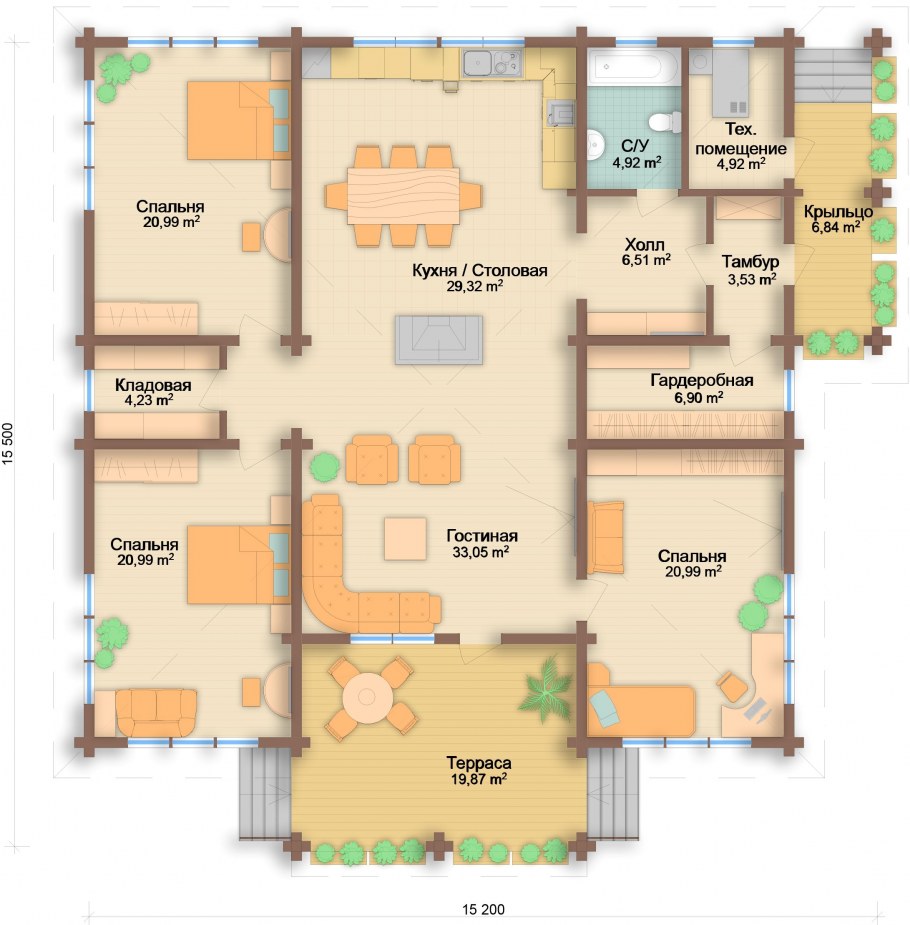 Northwood 217 Шале проекты