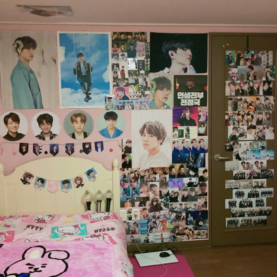 Комната АРМИ БТС для девочек