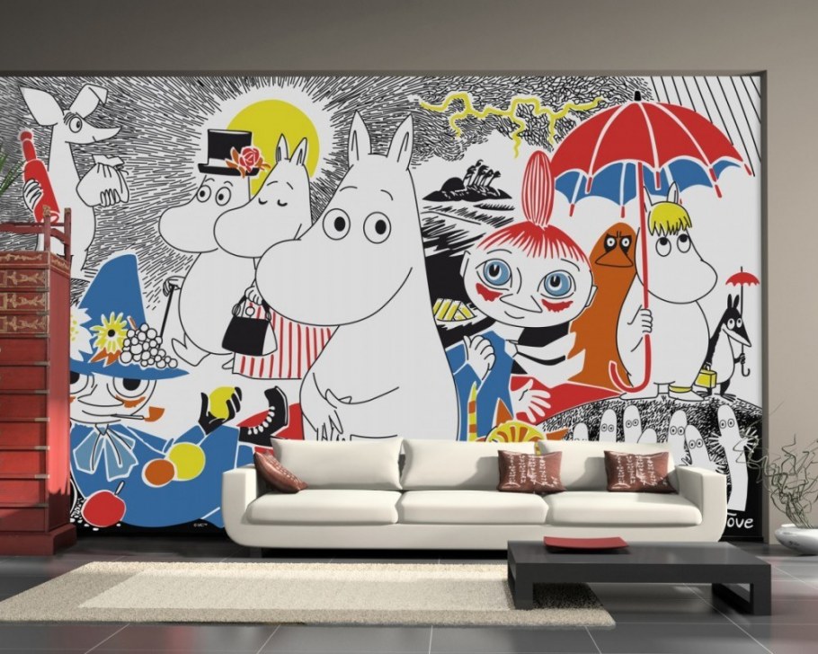 Роспись стен в стиле комиксов