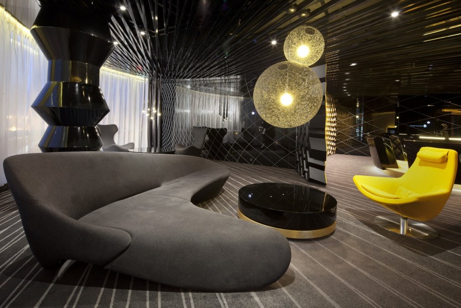 Необычный интерьер