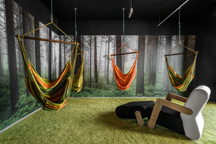 Гамак в интерьере квартиры