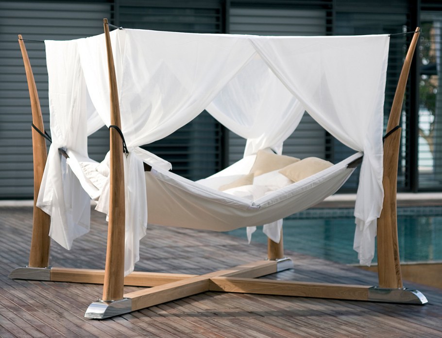 Подвесная кровать гамак