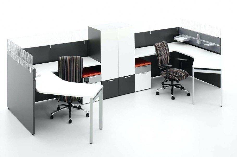 Двойной стол для офиса