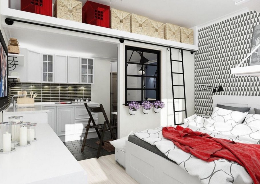 Энтерьермалогобаритной квартиры