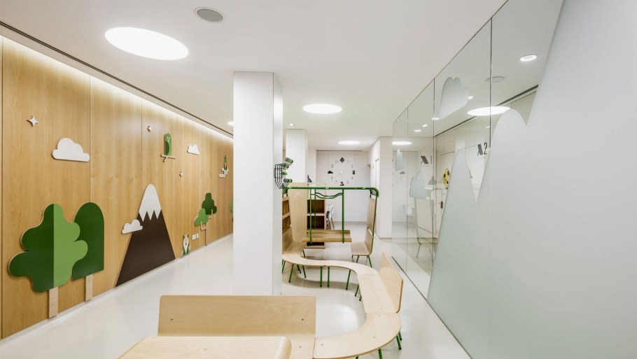 Интерьер детской клиники