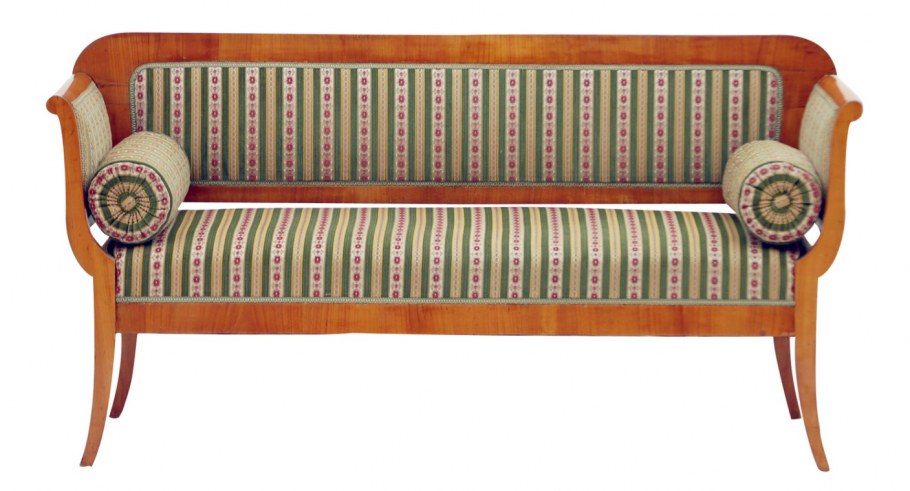 Старинный диван бидермейер