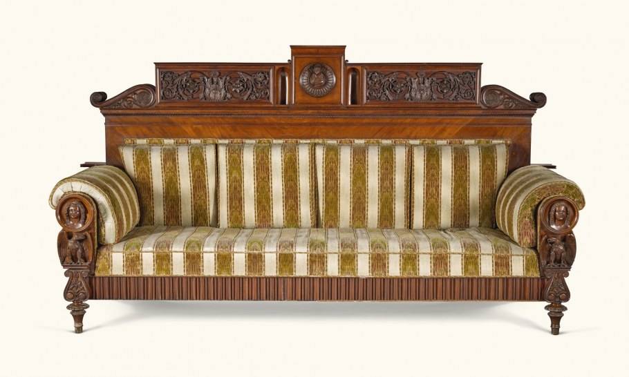 Кресло бидермейер