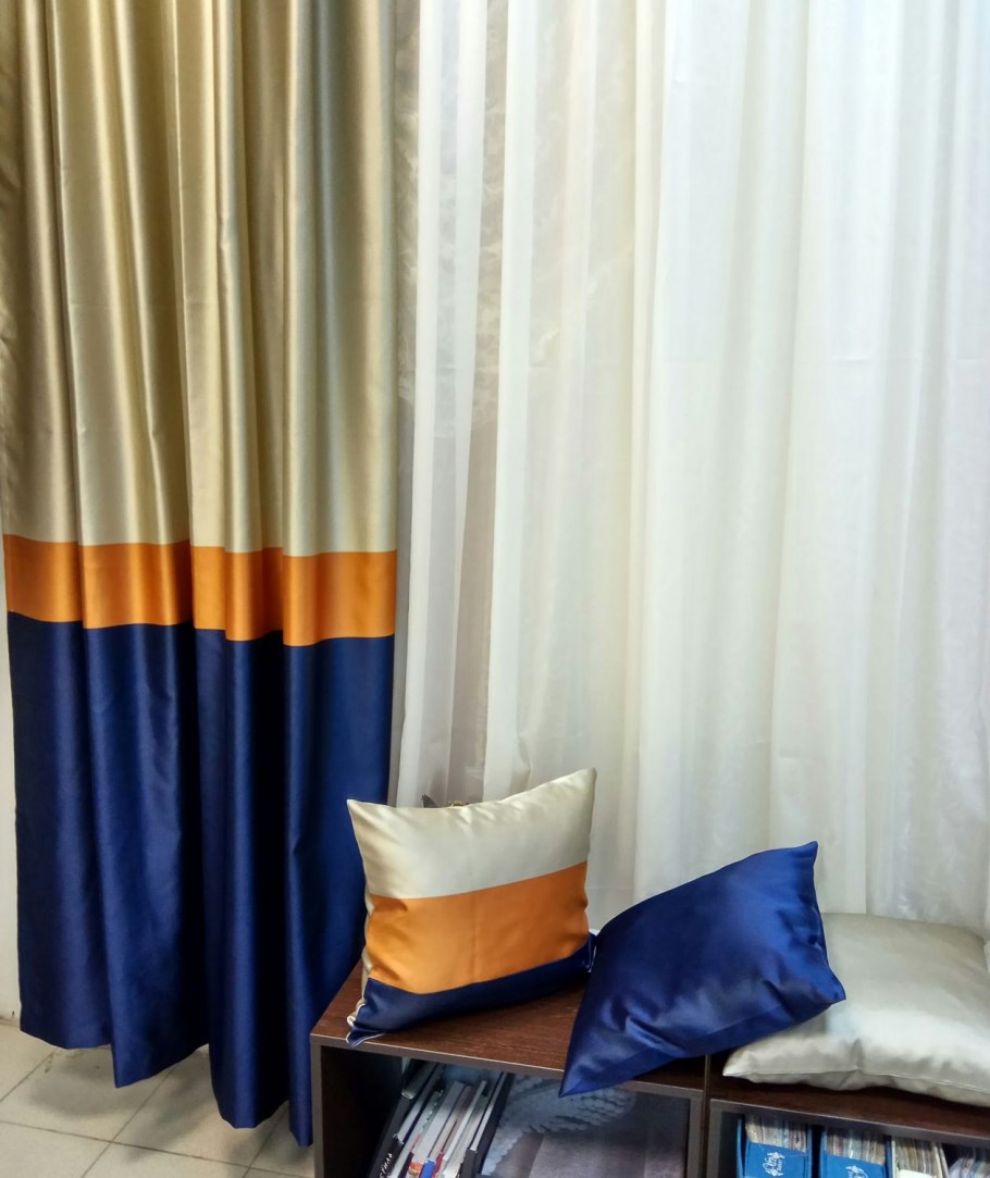 Красивые складки на шторах