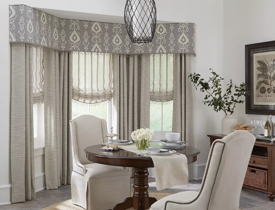 Портьеры с кантом