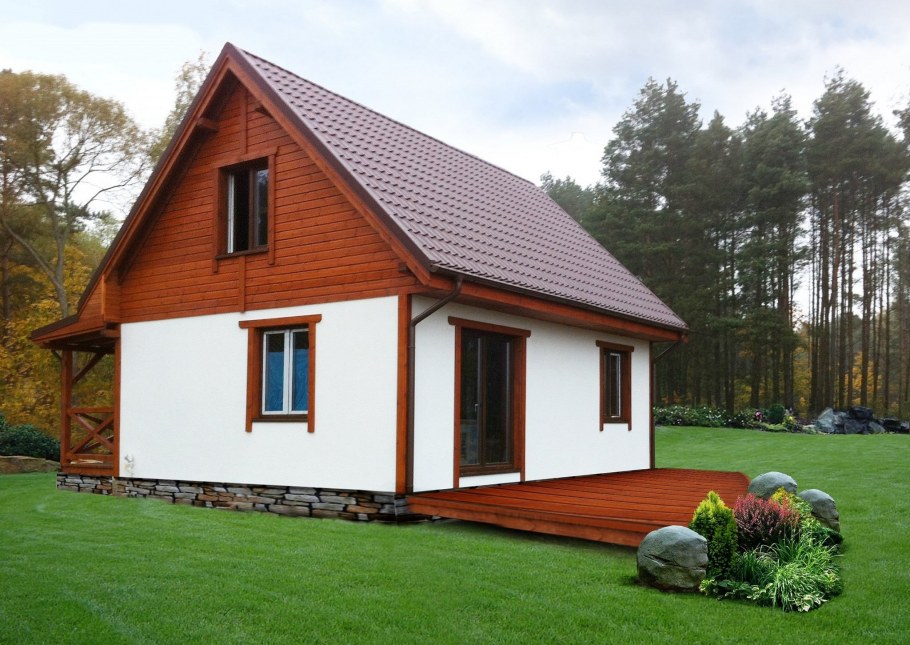 Дома с двускатной крышей