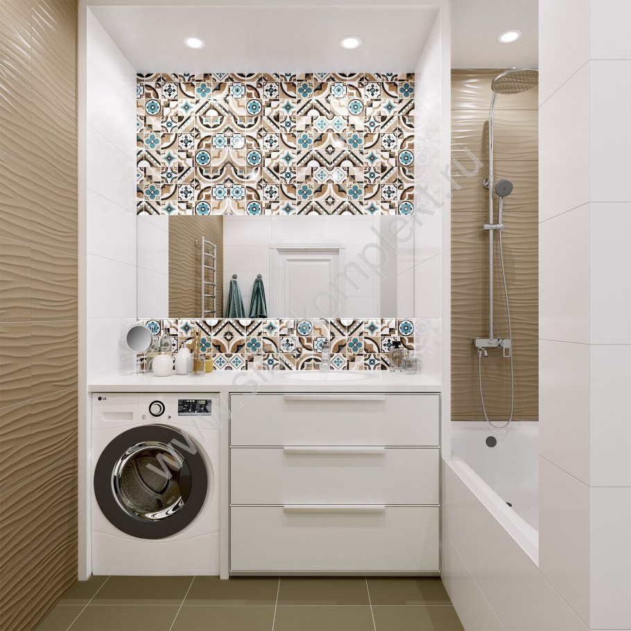 Плитка Помпеи 7с Керамин