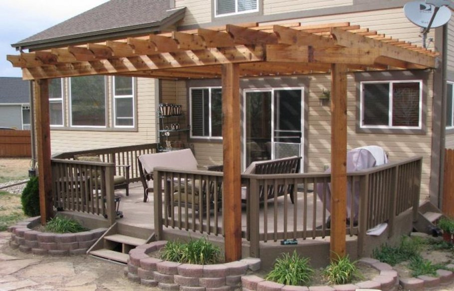 Крылечко для беседки