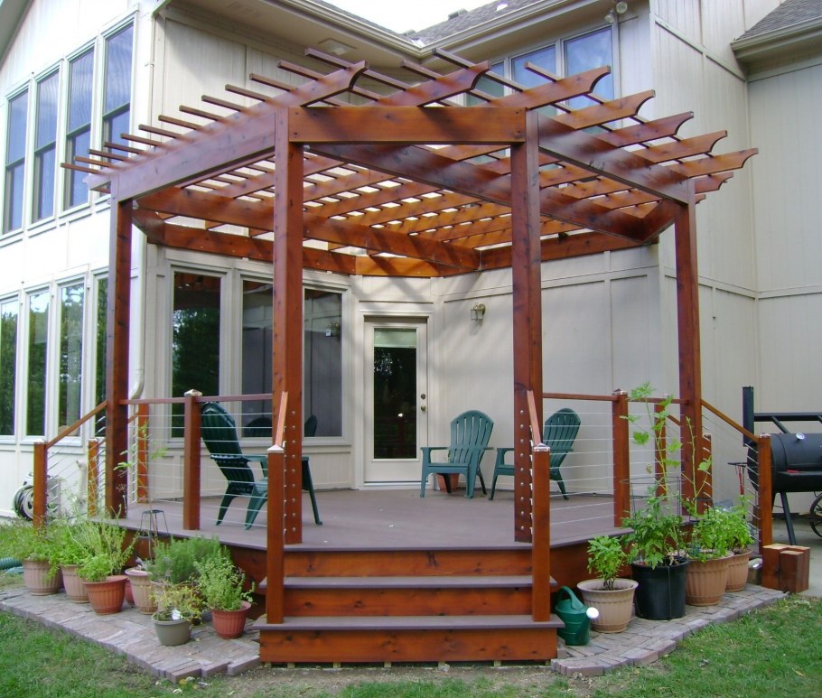 Патио пергола крыльцо