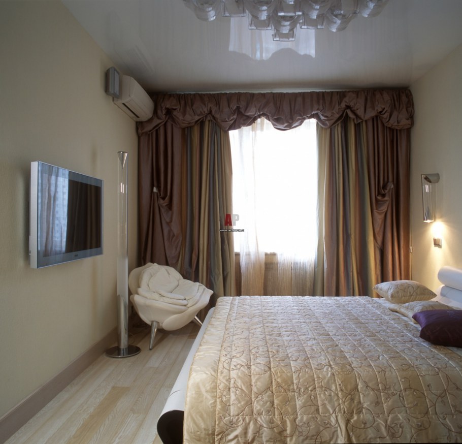 Спальня в обычной квартире