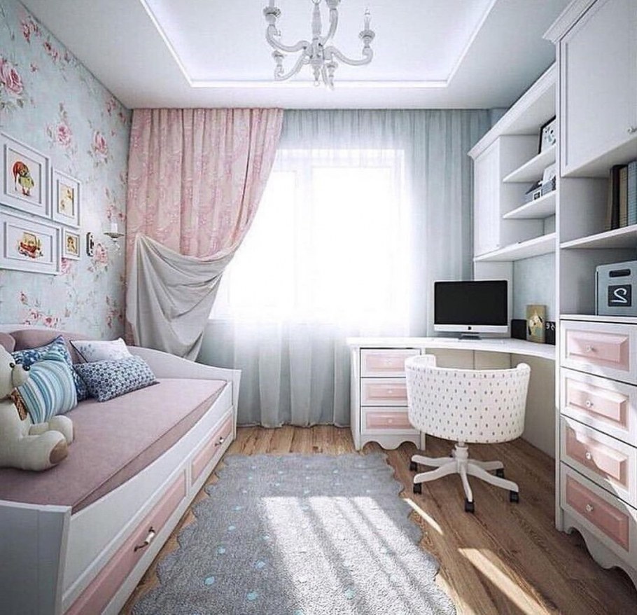 Комната для двух девочек 8кв м