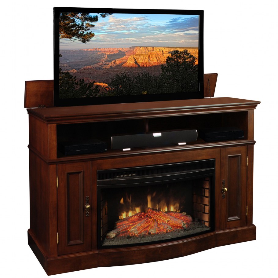 ТВ тумба камин 270см
