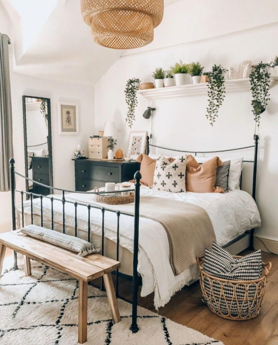 Cozy Bedroom Decor ideas Boho комната