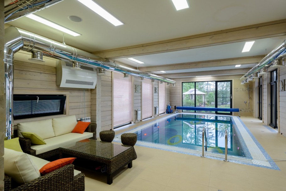 Банный комплекс в современном стиле