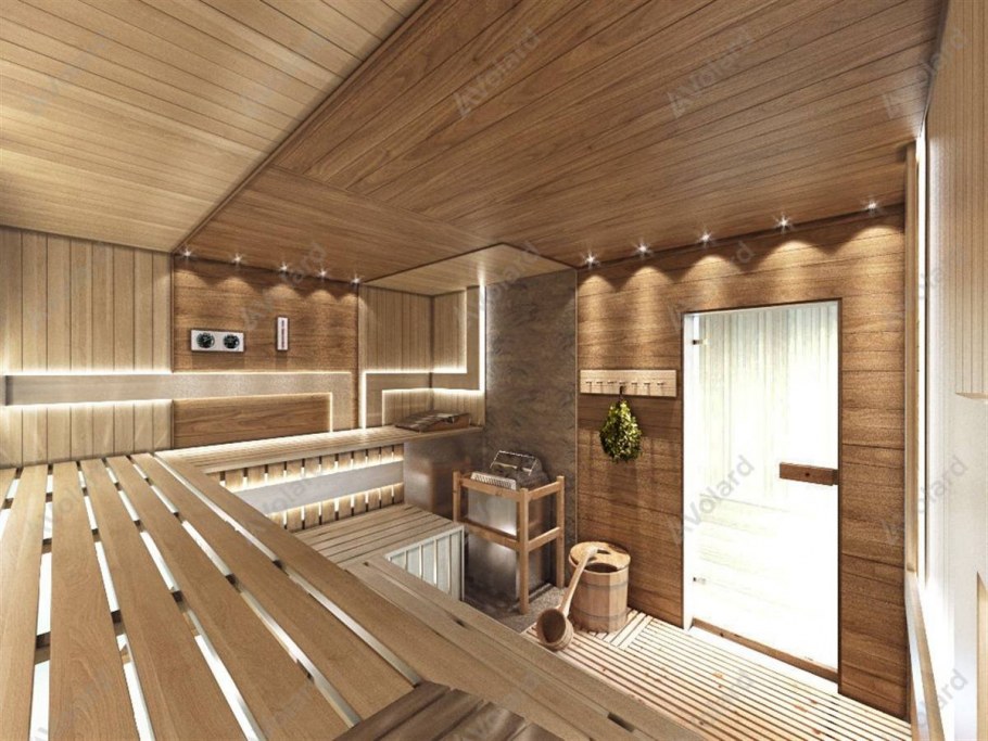 Отделка комнаты отдыха