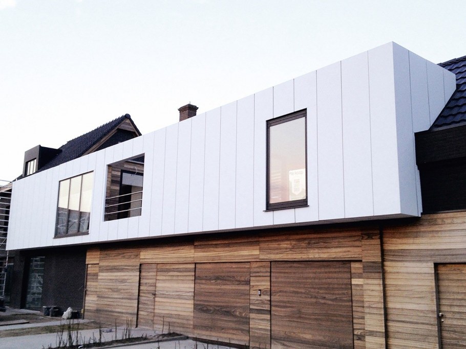 Alucobond facade Wood