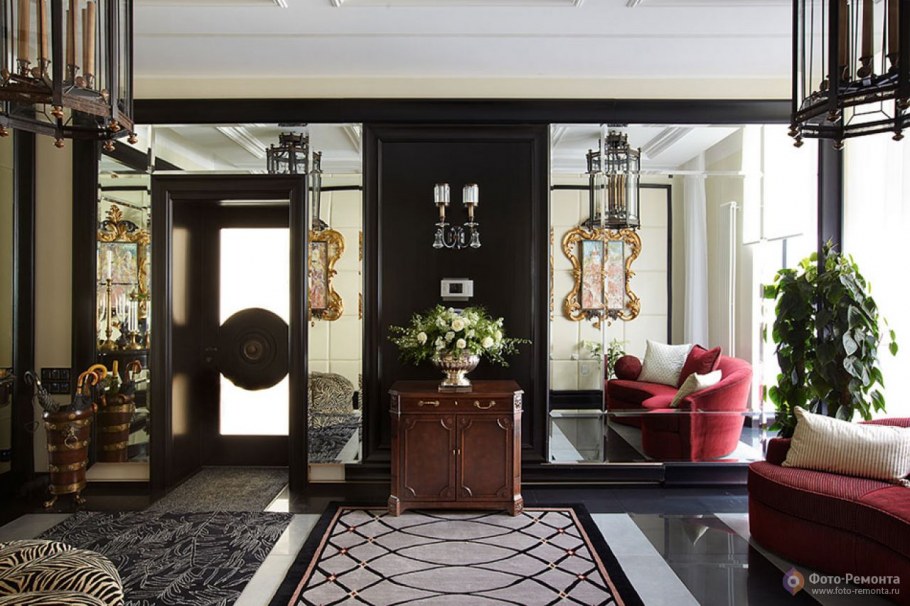 Пластиковая мебель для холла квартиры