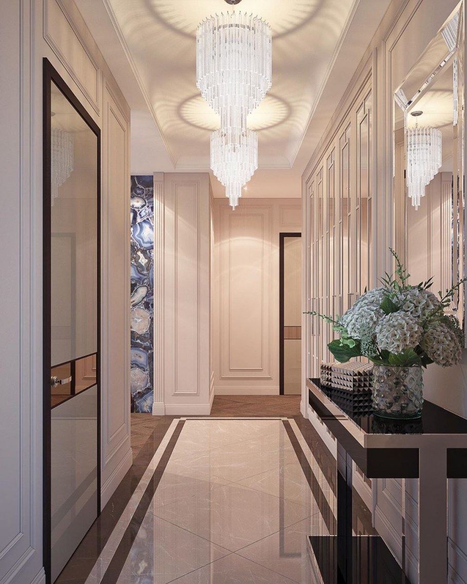 Консоль с банкеткой в прихожую