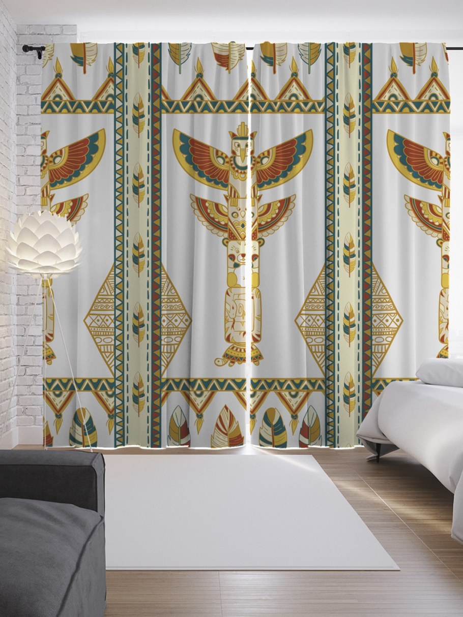Занавески в египетском стиле