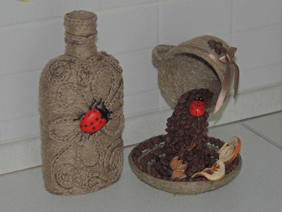 Шкатулка декорированная ракушками