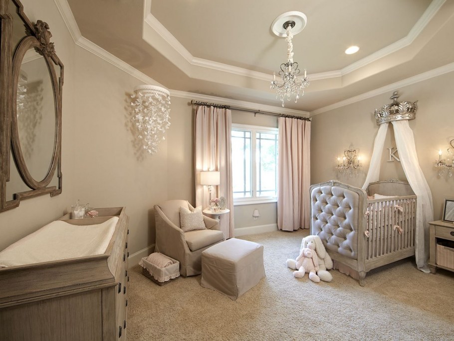 Детская спальня белая