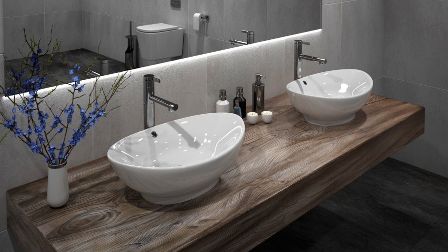 Раковина 74 см gid-Ceramic n9178