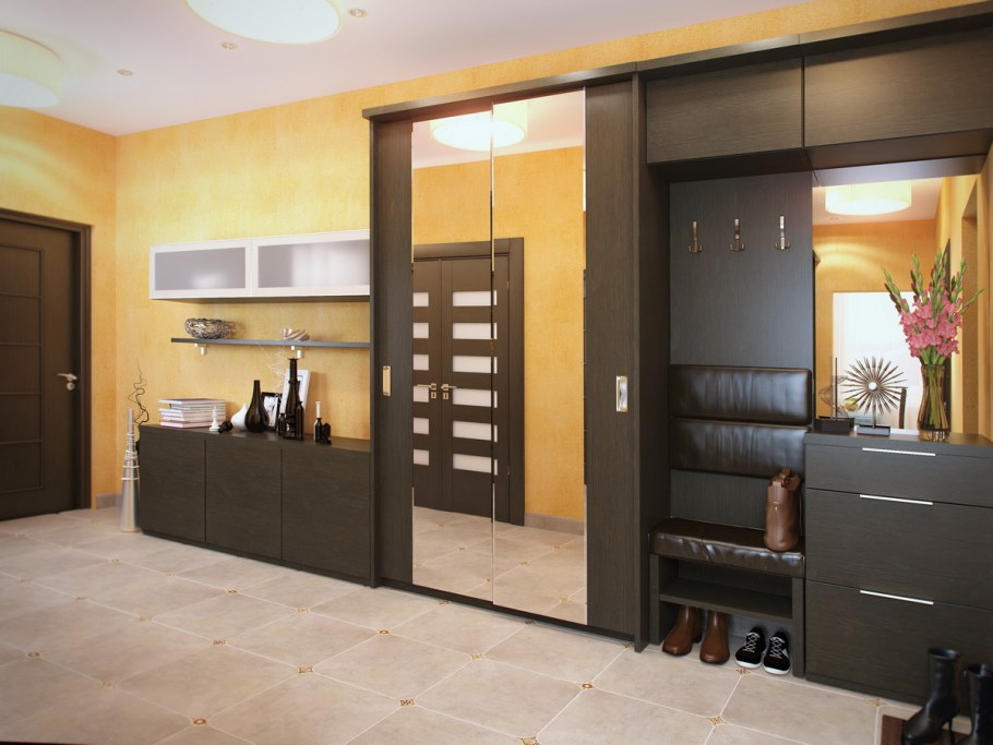 Прихожая в большой коридор