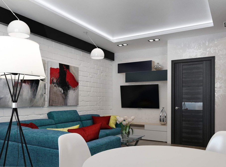 Ригель в интерьере