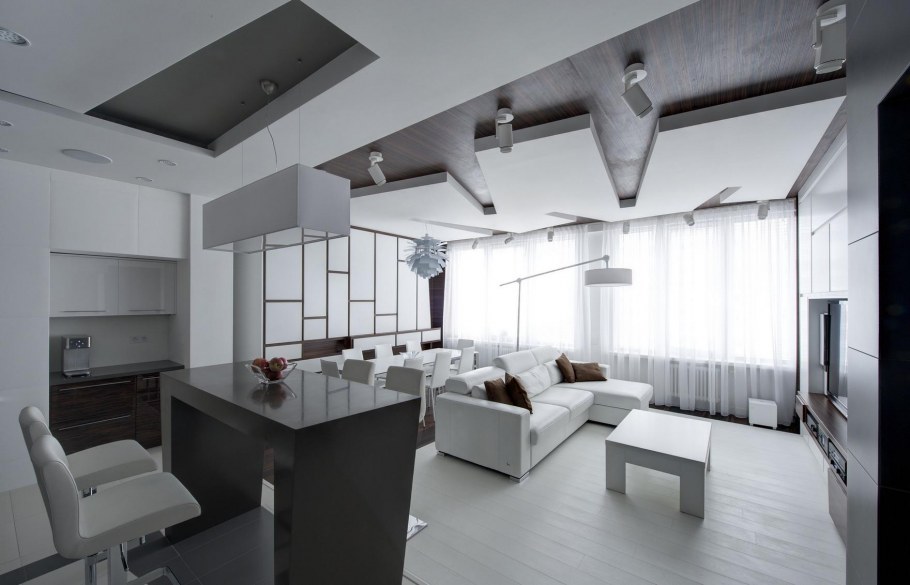 Комната в стиле конструктивизм