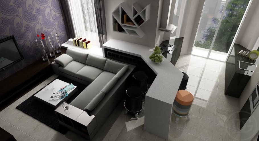 Ле Корбюзье интерьеры