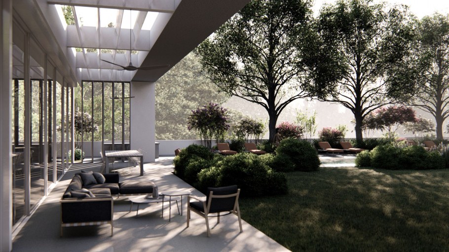 Рендер интерьера в Люмион