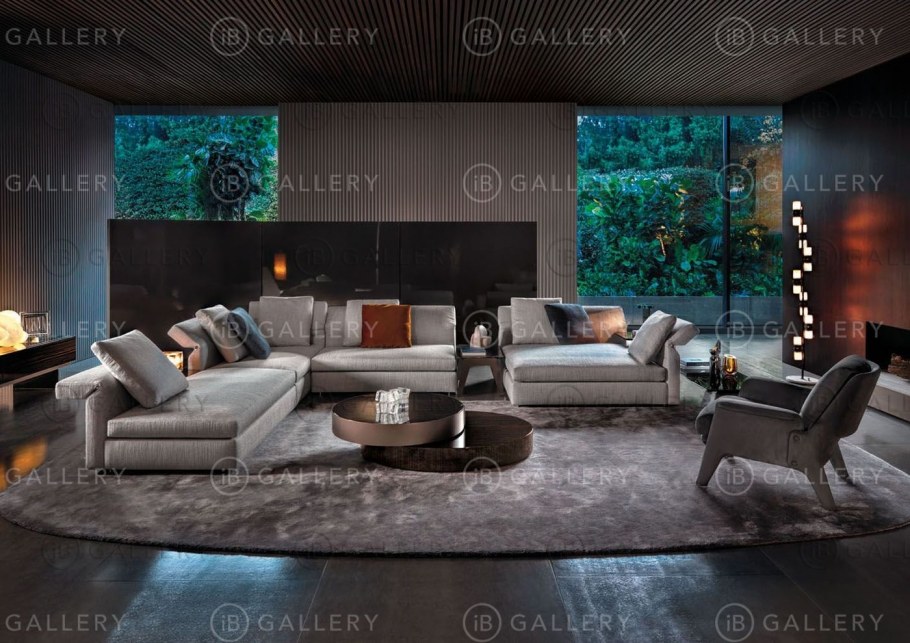 Minotti диван Collar