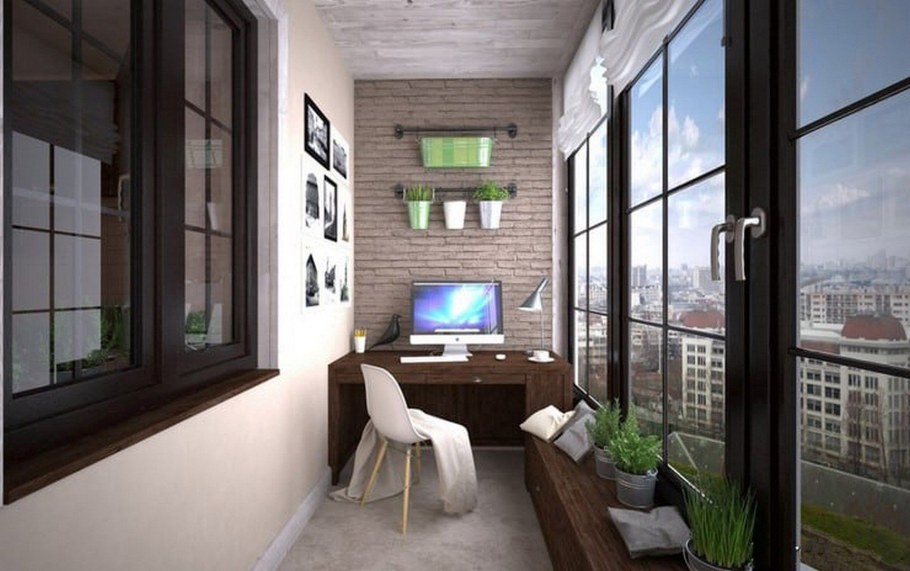 Балкон лофт 3м