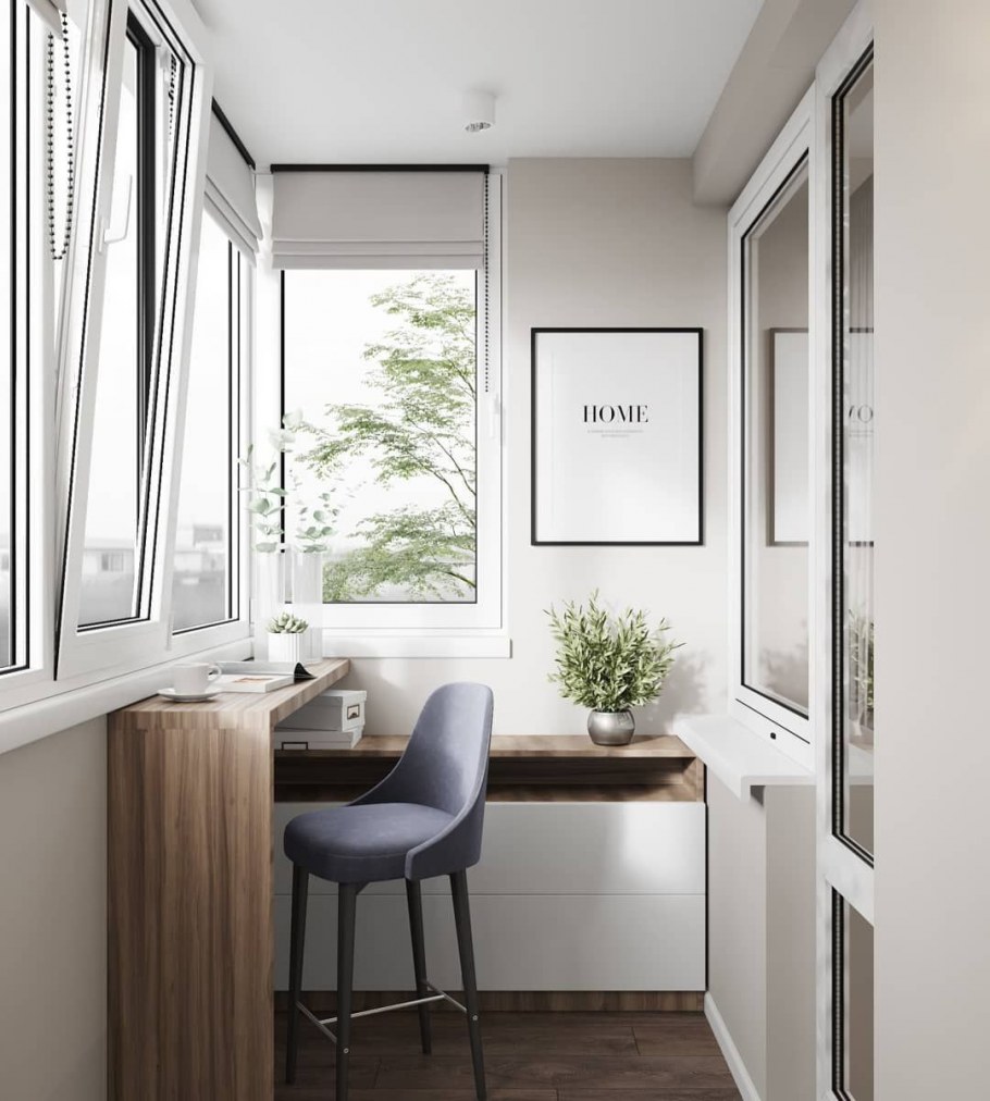 Балкон в средиземноморском стиле