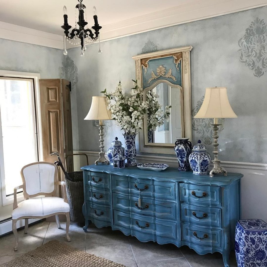 Французский деревенский стиль в интерьере