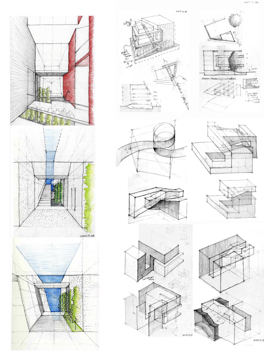 Пространственный интерьер