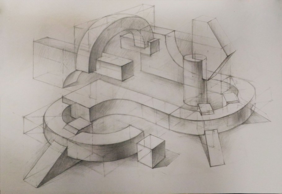 Интерьер галереи «Gmurzynska Zurich» в Цюрихе. Заха Хадид