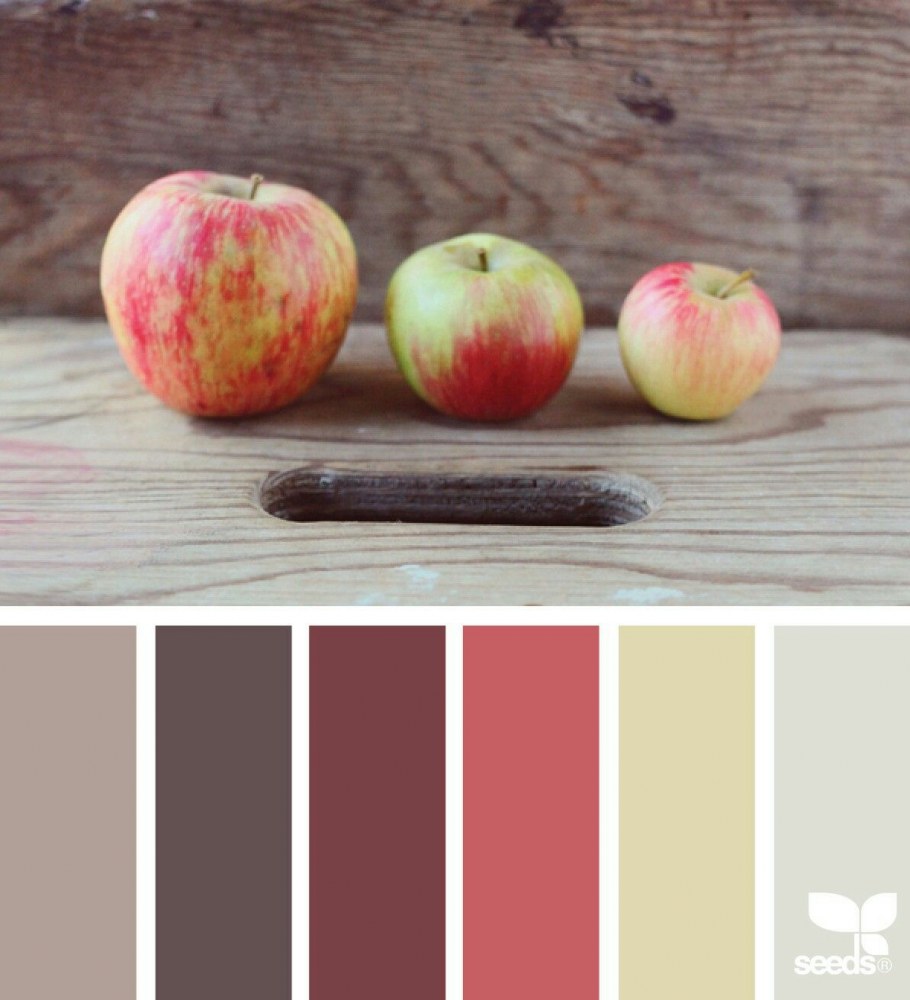 Сочетания цветов яблочного