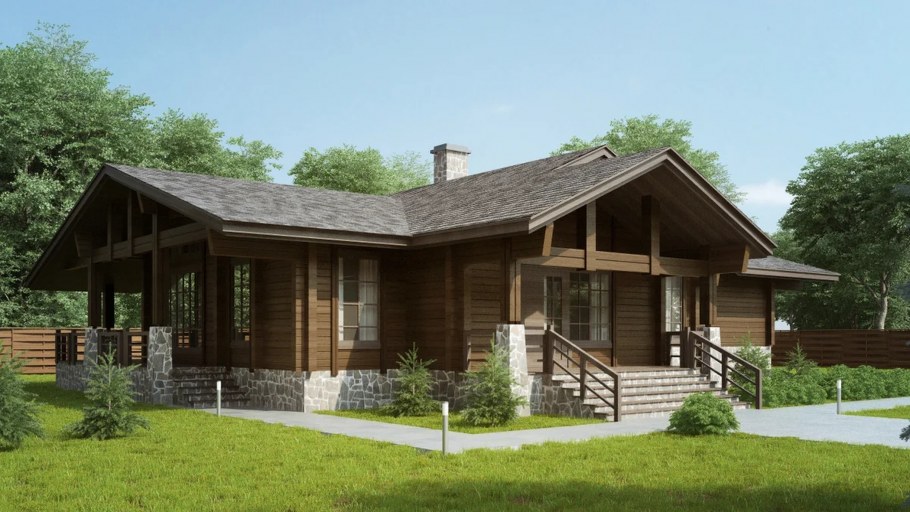 Дом Орлеан Голден Лог