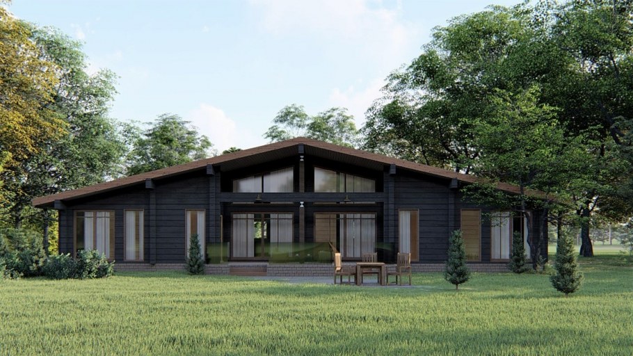 Финский дом Хонка одноэтажный