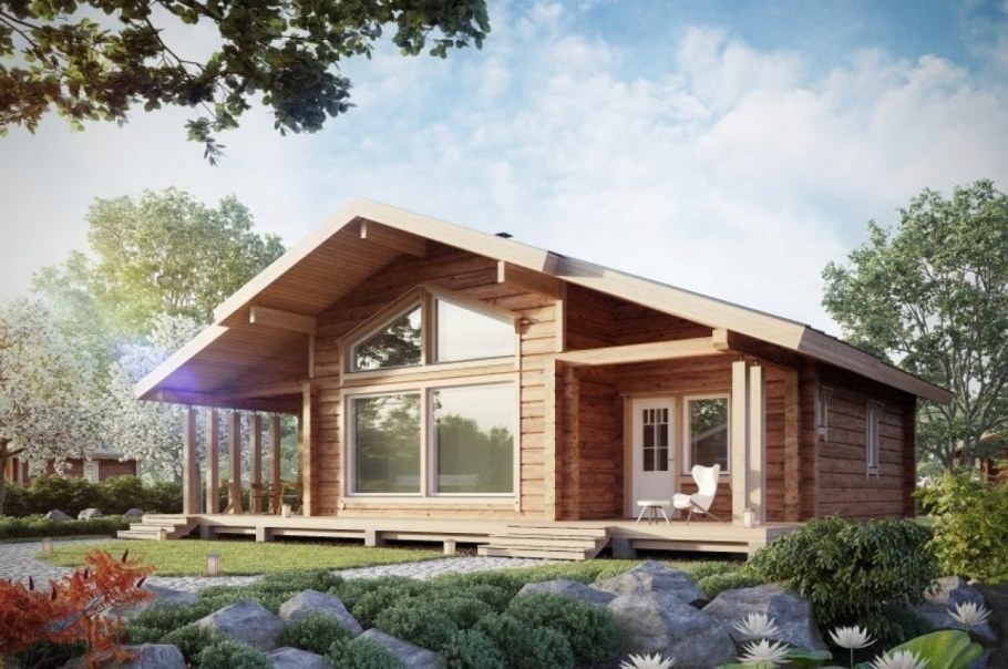 Шале из клееного бруса "Алпин"