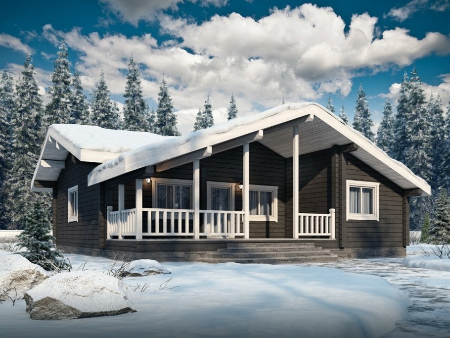 Каркасник Шале одноэтажные