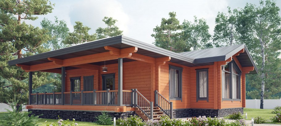 Гуд Вуд одноэтажный дом
