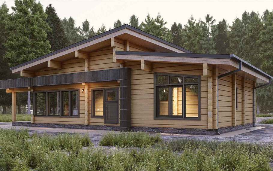 Каркасник Шале одноэтажные