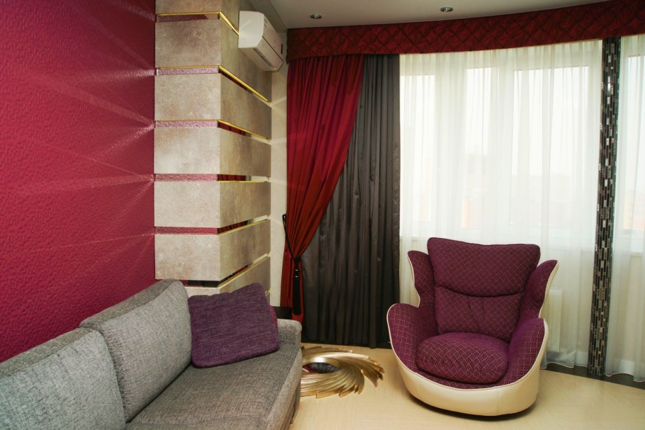 Интерьер в терракотовых тонах